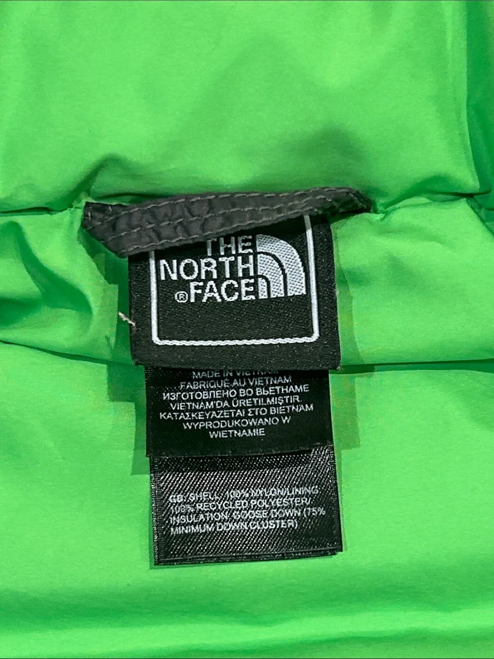 The North Face 550 Down Boys Puffer Vest size large (14/16)